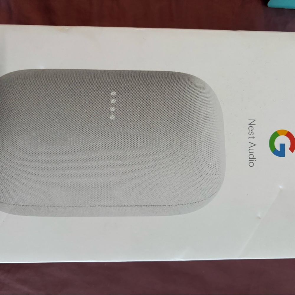 Google Nest Audio Speaker in Light Gray